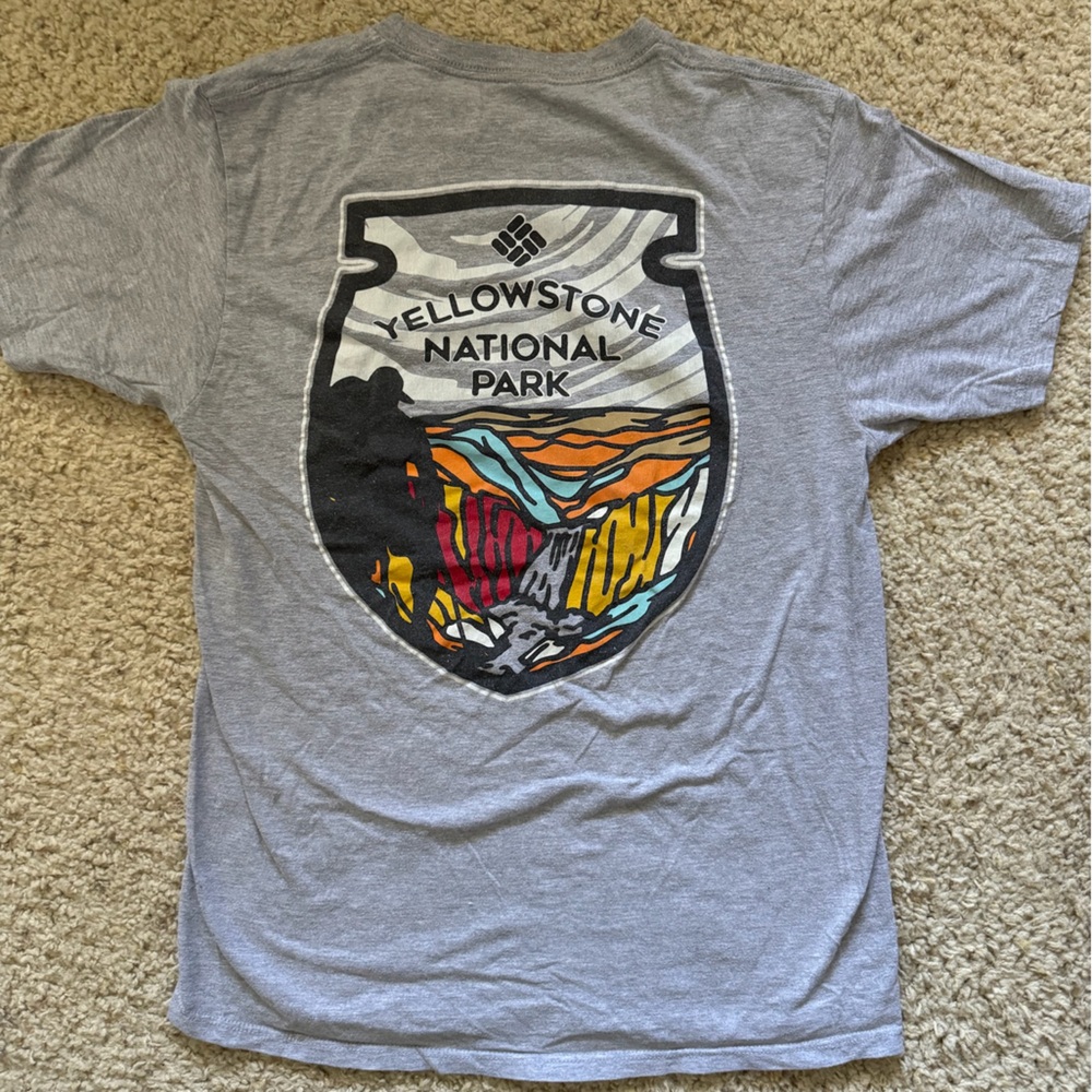 Columbia Sportswear Yellowstone National Park Tee Shirt